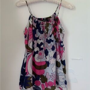 Antik Batik Retro 70s Boho Tank Top